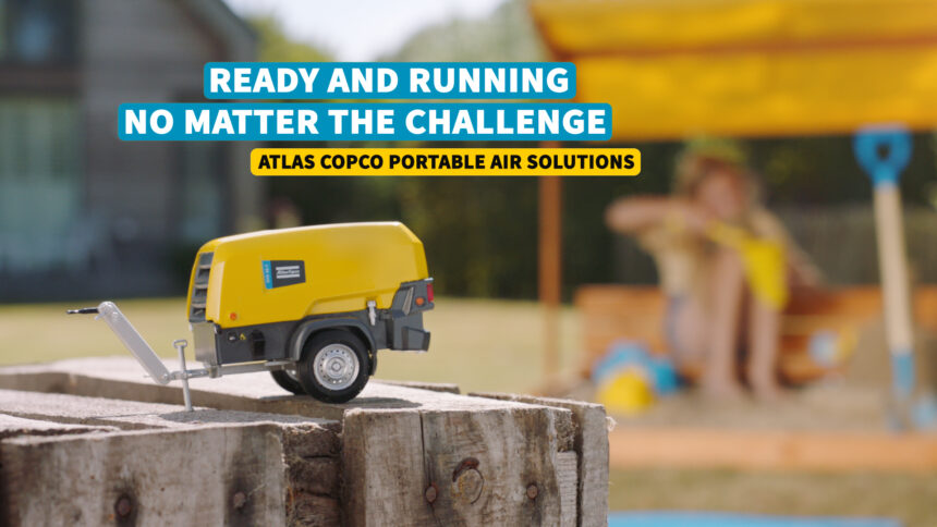 Atlas Copco unveils XAS 58 and XAS 78 small air portable compressors