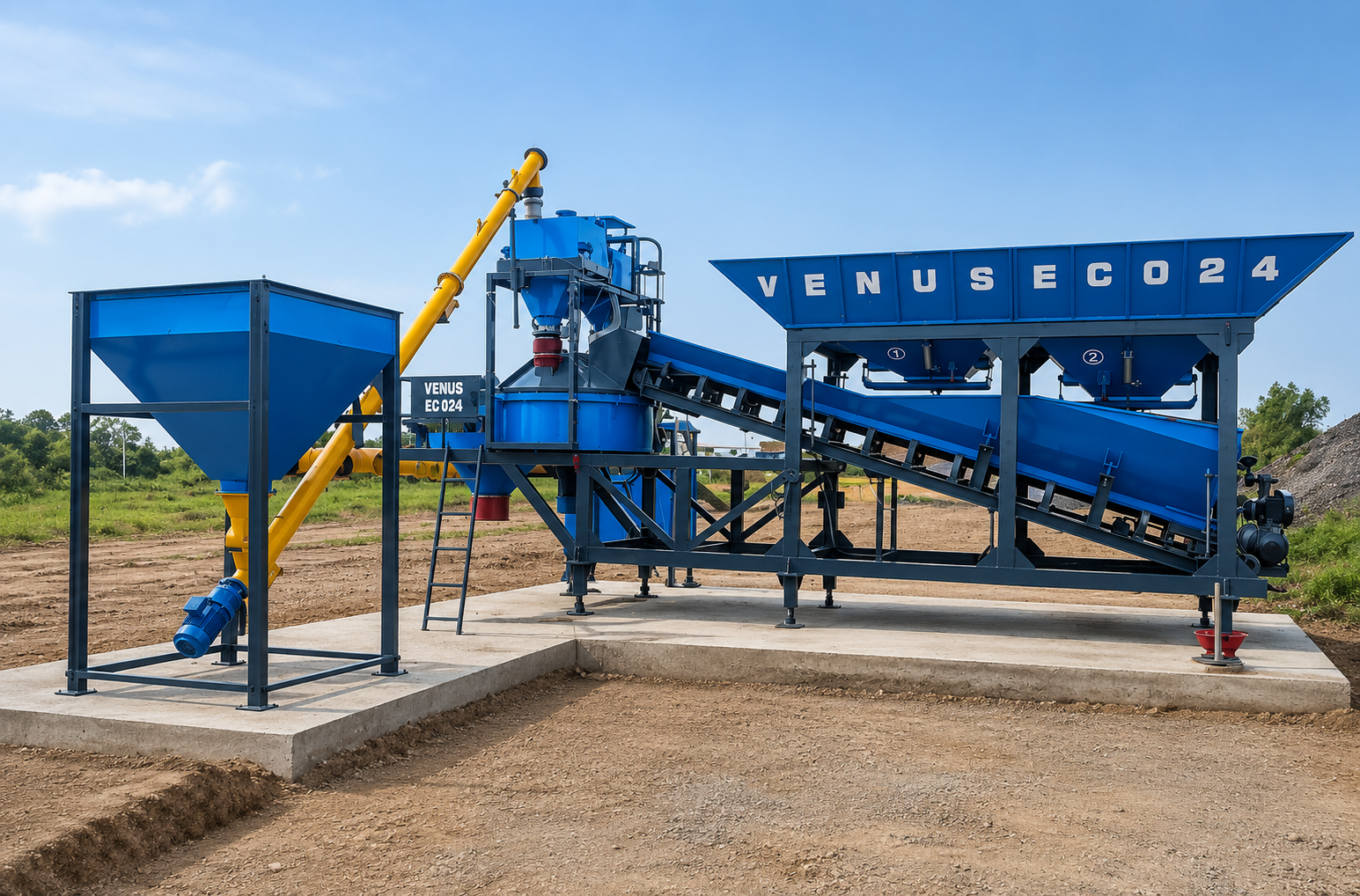Building the Concrete Backbone of India’s Infrastructure: Venus Techno Equipment’s Batching Plant Solutions for a Growing Nation